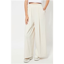 Pantalón cintura alta - Crudo