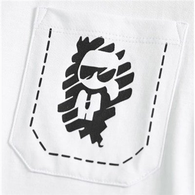 Хлопковая футболка  Karl Lagerfel*d  ОРИГИНАЛ!