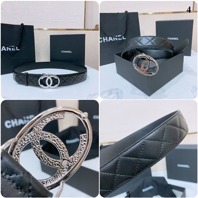 Женский ремень Chane*l 🖤 (натуральная кожа)