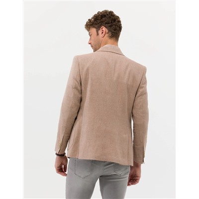 Turuncu Ekstra Slim Fit Spor Ceket