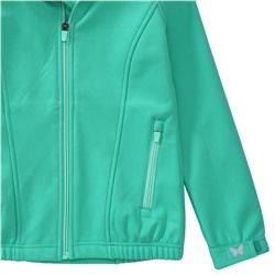Mädchen Softshelljacke mit Kapuze
