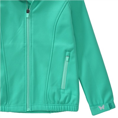 Mädchen Softshelljacke mit Kapuze