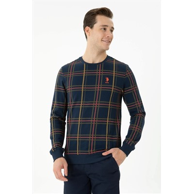 Erkek Lacivert Sweatshirt