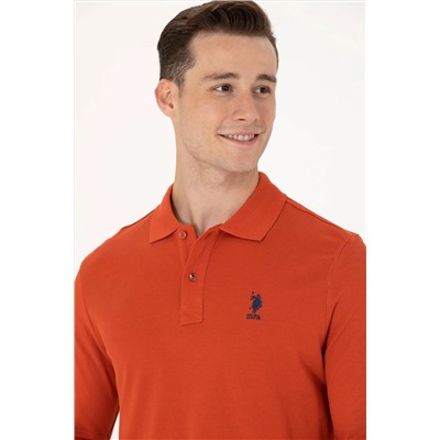 Erkek Kiremit Basic Sweatshirt