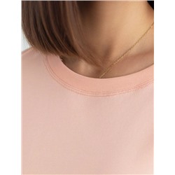 Базовый лонгслив из премиального хлопка с эластаном