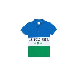 Erkek Çocuk Yeşil Polo Yaka Tişört