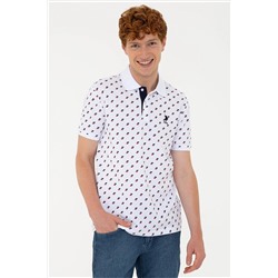 U.S. Polo Assn. Beyaz Erkek T-Shirt G081GL011.000.1226035