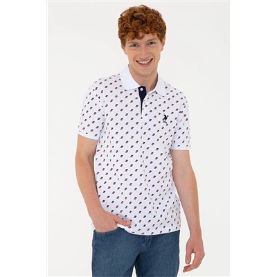 U.S. Polo Assn. Beyaz Erkek T-Shirt G081GL011.000.1226035