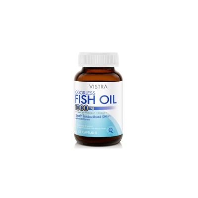РЫБИЙ ЖИР ВИСТРА, 1000 МГ / VISTRA ODORLESS FISH OIL, 1000 MG, 45 CAPSULES