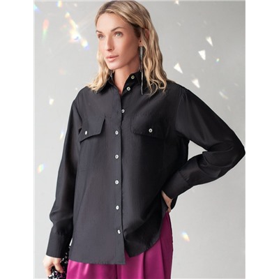 Блузка из полупрозрачного лиоцелла