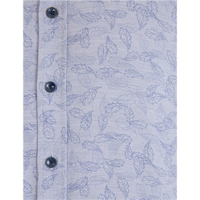 Lacivert Slim Fit Uzun Kollu Gömlek