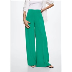 Pantalón palazzo tiro alto -  Mujer | MANGO OUTLET Melilla