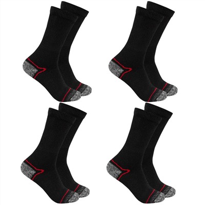 KIRKJUBØUR® "Climb" Outdoor Wandersocken 4 Paar rot