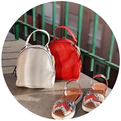 AVARCA MENORQUINA · 4393 КРАСНЫЙ+AB.Z · Pelle · mochila NAPA (630)