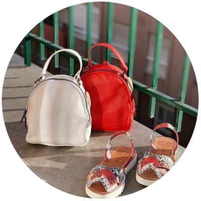 AVARCA MENORQUINA · 4393 КРАСНЫЙ+AB.Z · Pelle · mochila NAPA (630)