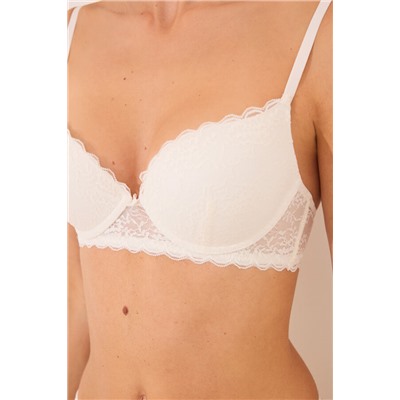 Sujetador push up GORGEOUS encaje marfil