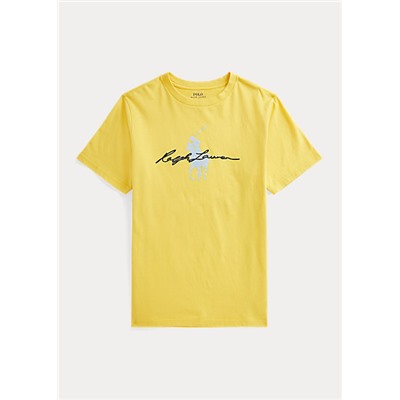 Boys 8-20 Big Pony Logo Cotton Jersey Tee