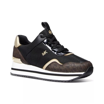 MICHAEL MICHAEL KORS Women's Raina Lace-Up Trainer Running Sneakers