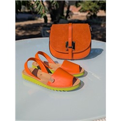 Комбо AB.ZAPATOS · 3201 naranja + AB.ZAPATOS PELLE · 2704 Naranja АКЦИЯ