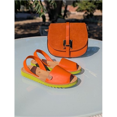 Комбо AB.ZAPATOS · 3201 naranja + AB.ZAPATOS PELLE · 2704 Naranja АКЦИЯ