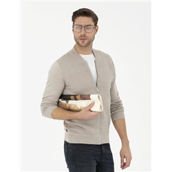 Kum Melanj Regular Fit Triko Hırka