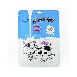ПИТАТЕЛЬНАЯ ТКАНЕВАЯ МАСКА ДЛЯ ЛИЦА МОЛОКО И МОЛОКО 38 ML / NOURISHING FACIAL MASK MILK MILK MOTHER COW 38 ML
