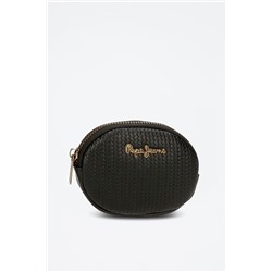 Monedero de piel Lena Negro