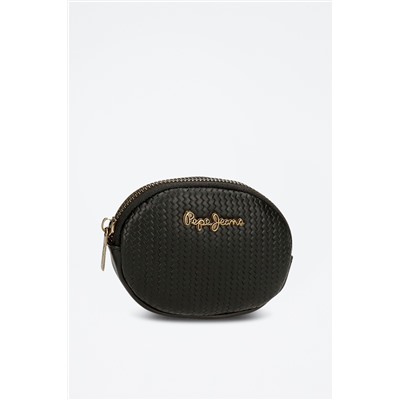 Monedero de piel Lena Negro