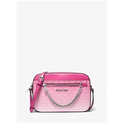 Jet Set Large Ombré Signature Logo Crossbody Body