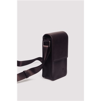 Bolso pequeño cruzado marrón