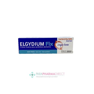 Elgydium Fix Fixation Extra Forte Goût Frais 45g