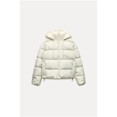 WATER AND WIND PROTECTION SHORT PUFFER ANORAK