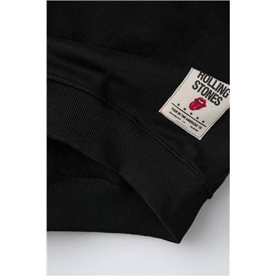 SUDADERA CAPUCHA STRASS ROLLING STONES