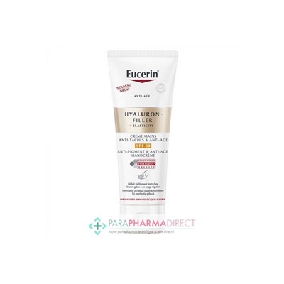 Eucerin Hyaluron-Filler +Elasticity Crème Mains Anti-Tâches & Anti-Age SPF30 75ml