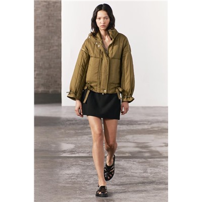 ZW COLLECTION PUFFER JACKET WITH POCKETS
