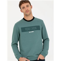 Yeşil Regular Fit Sweatshirt