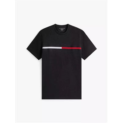 Embroidered Flag Logo T-Shirt