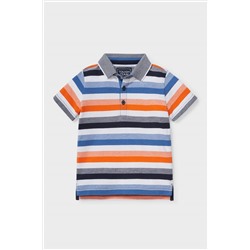 Poloshirt - gestreift