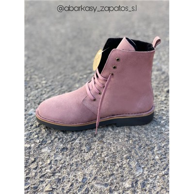 AB.Z. 27001/2 ROSE — С ДВОЙНЫМИ ШНУРКАМИ+Клатч HERBOSA