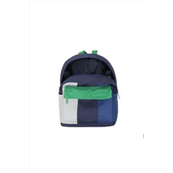 United Colors of Benetton Çekçekli Anaokulu Çantası 70392 Lacivert