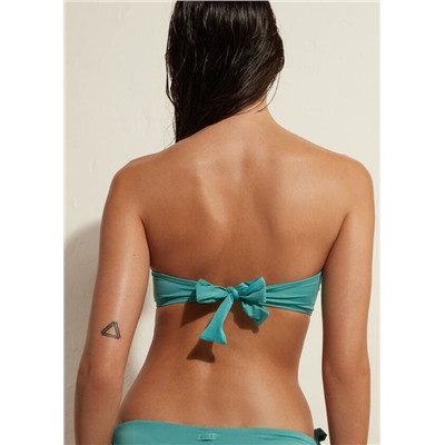 Bandeau-Bikinioberteil mit Wattierung Indonesia Eco