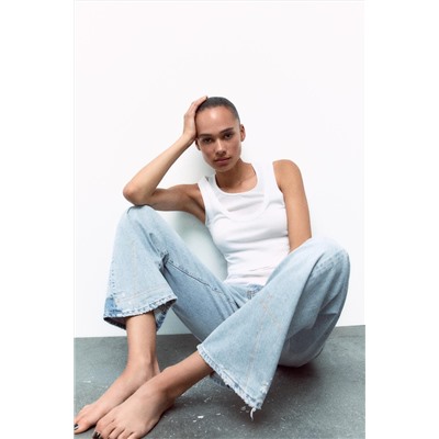 TRF SLOUCHY CURVE LEG JEANS