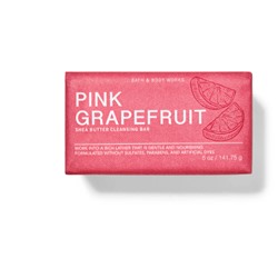 Pink Grapefruit Shea Butter Cleansing Bar