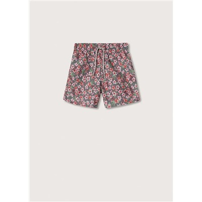 Bañador estampado flores -  Niño | MANGO OUTLET España