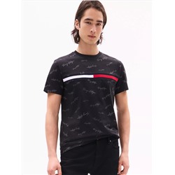 Signature Flag Stripe Logo T-Shirt