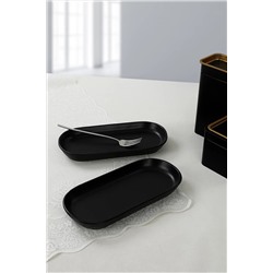 Keramika Mat Siyah Noyan Kayık Tabak 28 Cm 2 Adet ST080202F956A000000MAKYK00