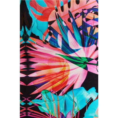 Vestido estampado arty