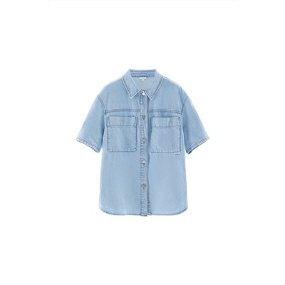 Camisa vaquera Azul