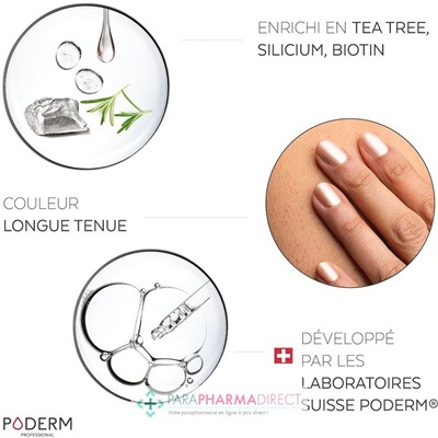 Poderm Vernis Tea Tree Color Care Or Brillant n°217 8ml