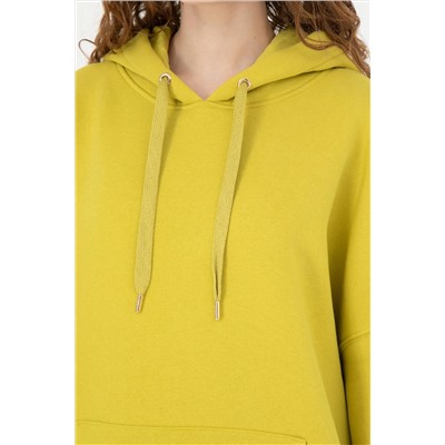 Kadın Fıstık Yeşili Sweatshirt